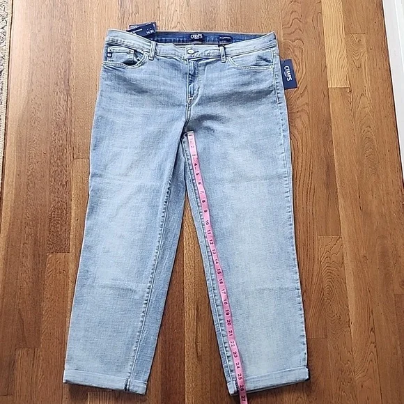 Chaps Vintage Inspired Slim Boyfriend Jeans New With Tags - Picture 5 of 14